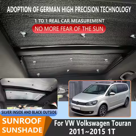 Sunroof Insulation Roof Visor For VW Volkswagen Touran 2014 2011~2015 1T Sunshade Anti-UV Car Panora