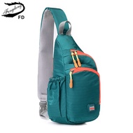 Fengdong small crossbody chest bags for women sling sport bottle bagpack female multifunctional mini travel bag phone key bag