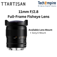 TTArtisan 11mm F2.8 Full Fame Ultra-Wide Fisheye Lens for Sony E-Mount
