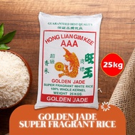 Golden Jade Jasmine Fragrant Rice 25Kg