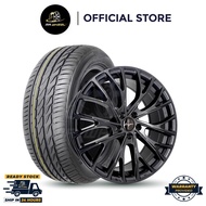 [Package Set] New Sport Rim BREYTON TOPAS 18x8 5x100 ET40 with New BLACKHAWK Tyre Mr Wheel 18 inch 2