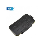 JJC MC-CF6 Waterproof Sealed Memory Card Case Holder for 6pcs CF Memory Card