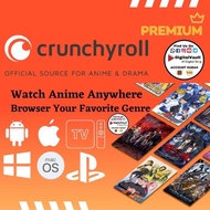 Crunchyroll Premium Account 1 Years i0S MacBook Android (Mega Fans Subscription)