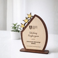 Custom Wooden Plaque Award | Wooden Plat Ukiran Kayu