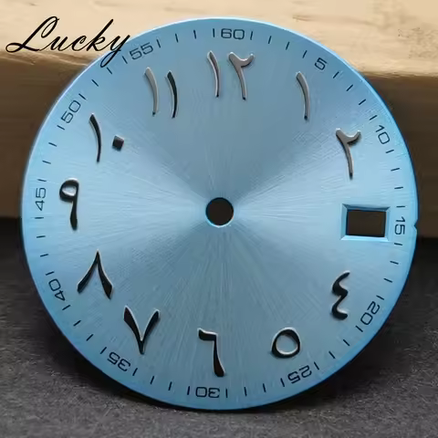 High Quality 28.5mm Arabic Numeral Watch Faces Fit 3.0 o'clock 3.8 o'clock 4.0 o'clock Fit NH35/36 W