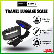 INFINITYSTONE Travel Scale 50kg/110lbs LCD Digital Fishing Hanging Electronic Scale Hook Weight Lugg