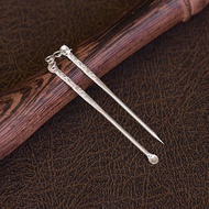 Nickel silver ear pick toothpick Yunnan pure hand-picking tool-tip ear ear hidden Tremella BA Zi CU