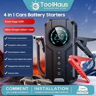 40000mAh 12V 4-in-1 Car Jumper Starter Air Pump Power Bank Lighting Portable Air Compressor 12V Emer