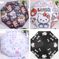 SherColl - SANRIO Folding Umbrella & Crayon SINCHAN Kuromi Anti-UV Umbrella/ Sinchan Umbrella/