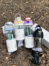 💥現貨💥多色可選熱銷防漏Owala FreeSip彈蓋吸管運動水壺 | Owala FreeSip Spout Push Button Straw Sports Water Bottle|