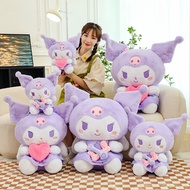Mainan Mewah Cupid Kuromi Bantal Jantung Kuromi Doll Girl Mainan Mewah Besar