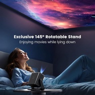 4K Projector 360° Flip Smart Projector Full HD 1080P Home Theater A10pro Projector Android 13 Suitab