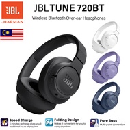 [Original] JBL Tune 720BT Wireless Over-Ear Headphones With Built-In Microphone，76 Hours Playtime, P