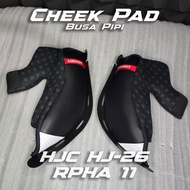 Aftermarket Cheek Foam Helmet HJC HJ26 RPHA11 Cheek Pad HJC HJ 26 RPHA 11 Replacement for HJC Helmet