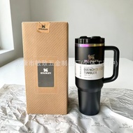 Stanley Cup Stanley Thermos Cup 40oz Electroplated Ice Cup stanley Large-capacity handle cup