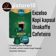 Kopi kapsul Excelso Unakaffe Cafeteiro
