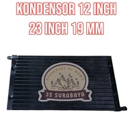 Condenser 12x23x19 12 23 19 Flaring 12 inch 23 inch 19 mm Car Ac Condenser Universal (New) 122319
