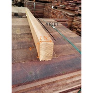 Kayu Chengal 2 X 4 X 4 FEET / Chengal Timber / Hardwood. Special size inbox us~