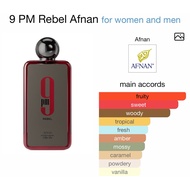 Afnan 9PM Rebel decant in 5ml & 9ml