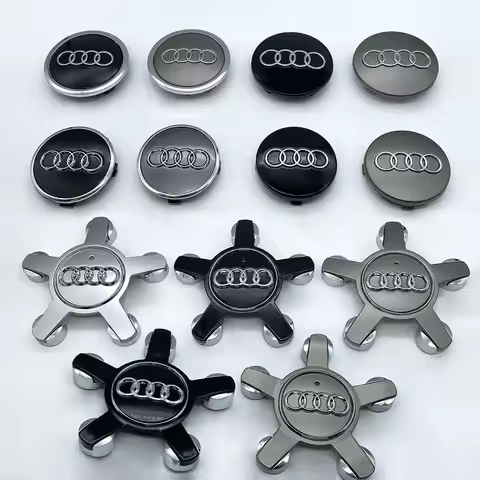 Car Wheel Center Cap Hub Covers 4pcs 60mm 61mm 68mm 69mm 135mm 4B0601170 4F0601165N A3 A4 A5 A6 A7 A