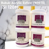 120ml ACRYLIC POWDER EZFLOW White