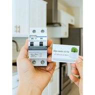 Panasonic 2P Aptomat 32A 40A 50A 63A circuit breaker - Current overload circuit breaker - MCB Panaso