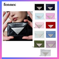 [fennec] CRINKLE TRIANGLE ACCORDION POCKET WALLET 11 colors_Card Holder