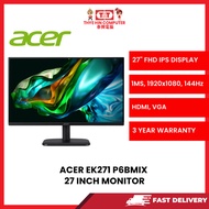 ACER EK271 P6BMIX, 27H, LED, BLACK, 250NITS MONITOR