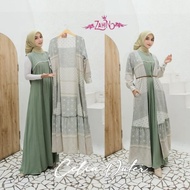 Gamis Wanita Zahin Terbaru Celia Auter