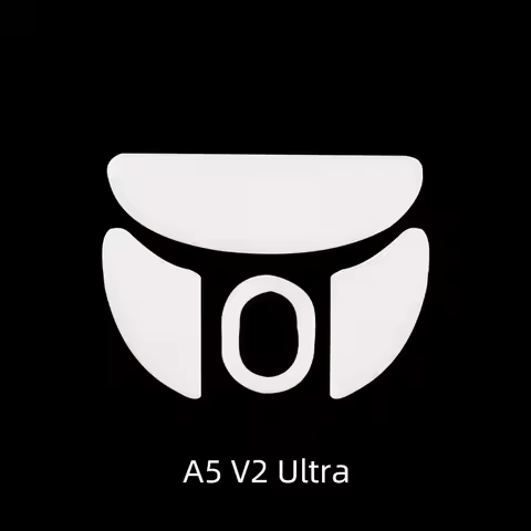 Esptiger ICE V2 Mouse Skates For MCHOSE A5 V2 Ultra Mouse White Arc PTFE Mice Feet Glides