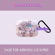 預訂 付款後訂貨 唔得勿pm stellalou stella lou 兔 airpods airpod case air pods 1 2 3 pro 專用 蘋果 無線 apple iphone 耳機殼 耳機套