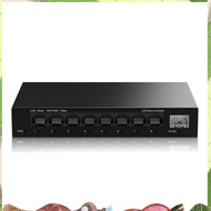 2.5Gb 8 Port Network Switch 2.5Gbps Unmanaged Ethernet Switch with 10Gb SFP+ Slot Home Lab Small Set