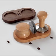 Suitable for 51/54/58mm Wooden Tamping Holder Pad Coffee Tamper Holder Coffee Tamp Mat for Coffee Ta