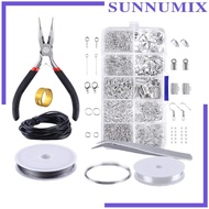 [Sunnimix] Jewellery Making Kit Jewellery Finding Set Jewellery Set Set Storage Starter