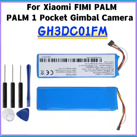GH3DC01FM New 7.4V 1050mAh GH3DC01FM Battery For Xiaomi FIMI PALM ,PALM 1 Pocket Gimbal Camera Free 