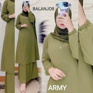 gamis malaysia terbaru | dress bahan ceruty baby doll premium | dress remaja paling kekinian | baju 