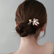 Lovely Simple Pink Lotus Hair Brooch, Ao Dai Bridal Hair Accessory