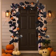 Vines Fake Plastic Vine Bat Pumpkin Flower Deco
