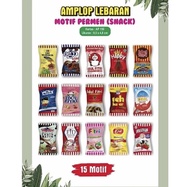 Amplop Lebaran permen 1pack isi 10pcs motif permen angpao