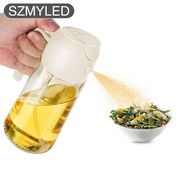 2 In 1 Kitchen Oil Dispenser Bottle 470ML Olive Oil Dispenser And Oil Sprayer Olive Oil Bottle Oil S