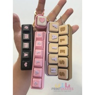 Personalized Fidget Clicker Keycaps | Fidget Clicker Keycap | Fidget Toy with Keychain