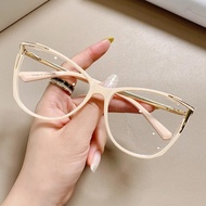 03T Fashion Luxury Transparent Computer Glasses Frame Women Men Anti Blue Light Eyewear Brand  7Eo