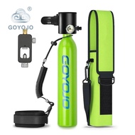 0.5L Mini Scuba Tank, 6-12 Minutes Diving Tank, Portable Lung Tank Kits with 3000 PSI Max Pressure, 