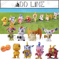 Digimon Adevnture Gashapon Agumon Gabumon Tailmon Patamon