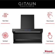 [RINNAI] KITCHEN HOOD / L SHAPE HOOD / AUTO CLEAN HOOD / RH-L6029-PBW