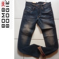 Terlaris!!! BOMBBOOGIE CELANA JEANS DENIM PANJANG PRIA TERBARU KWALITAS DISTRO