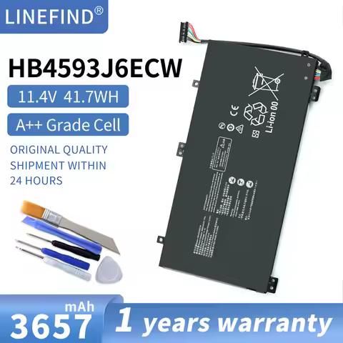 HB4593J6ECW Laptop Battery For Huawei MateBook 13 2020 WRT-W19 WRT-W29 WRT-WX9 i7 HN-W19L 11.4V 41.7