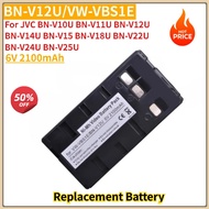 High Quality Battery 6V 2100mAh BN-V12U VW-VBS1E for JVC BN-V10U V11U V12U V14U V15 V18U V22U V24U V