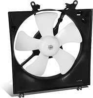DNA MOTORING OEM-RF-0846 Factory Style Radiator Fan Assembly Compatible with 1997-2002 Mitsubishi Mirage 1.8L at