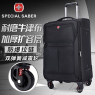 ST/🧃Swiss Army Knife Trolley Case20Men's Password Suitcase-Inch Luggage28Large Capacity Suitcase BEQA
